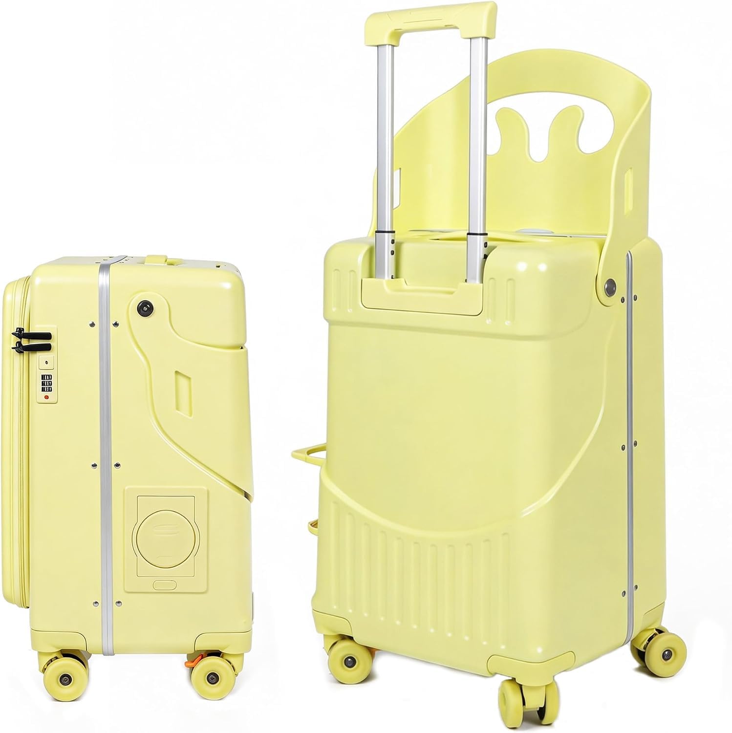 Amazon | [ChicCarry] 子供が乗れるキャリーケース クッションシート